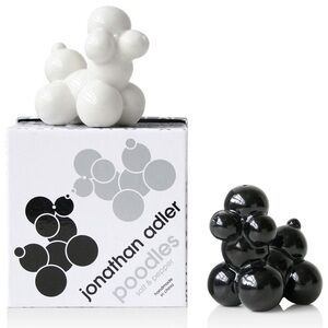 JONATHAN ADLER Poodle Salt & Pepper Shakers